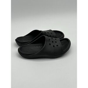 Crocs Open-Toed Black Slip On Men's Sandals Shoes Size 12